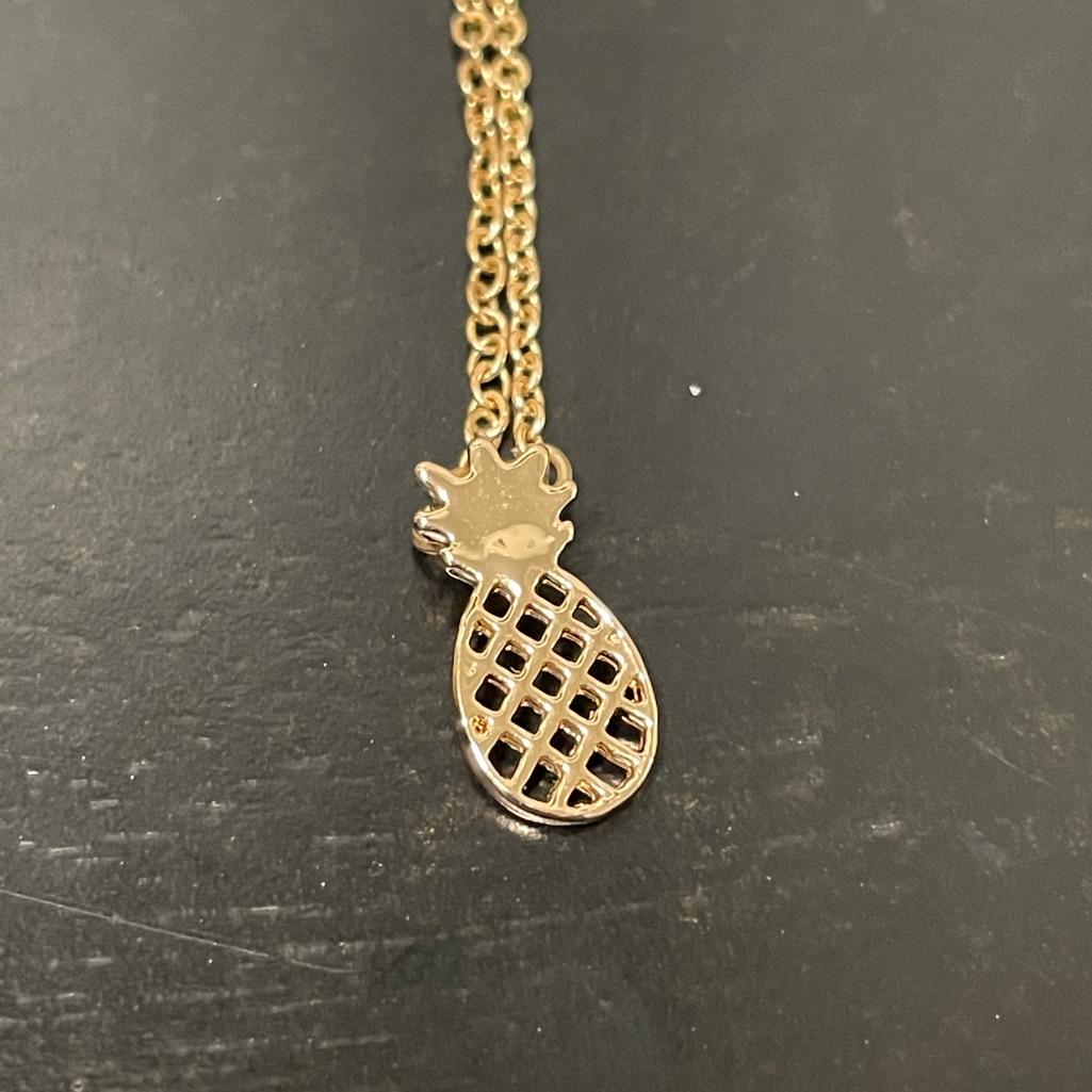 Gold Pineapple Necklace